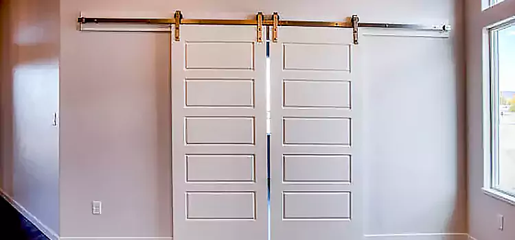 Glass Barn Door with Installation Hardware Kit Hoboken