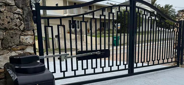 Swing Gate Opener with Keypad Hoboken